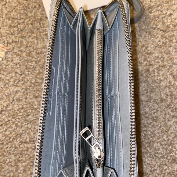 Zadig and Voltaire - Large Grey Leather Designer Wallet - Brand new with tags! - Picture 5 of 6